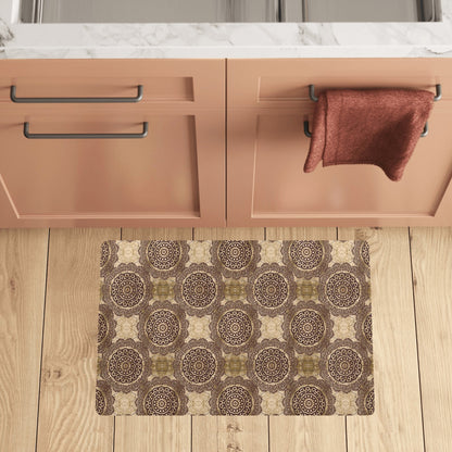 Ancient Greek Symbol Print Design LKS309 Kitchen Mat