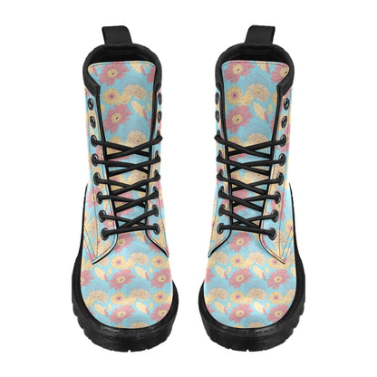 Gerberas Pattern Print Design GB04 Women's Boots