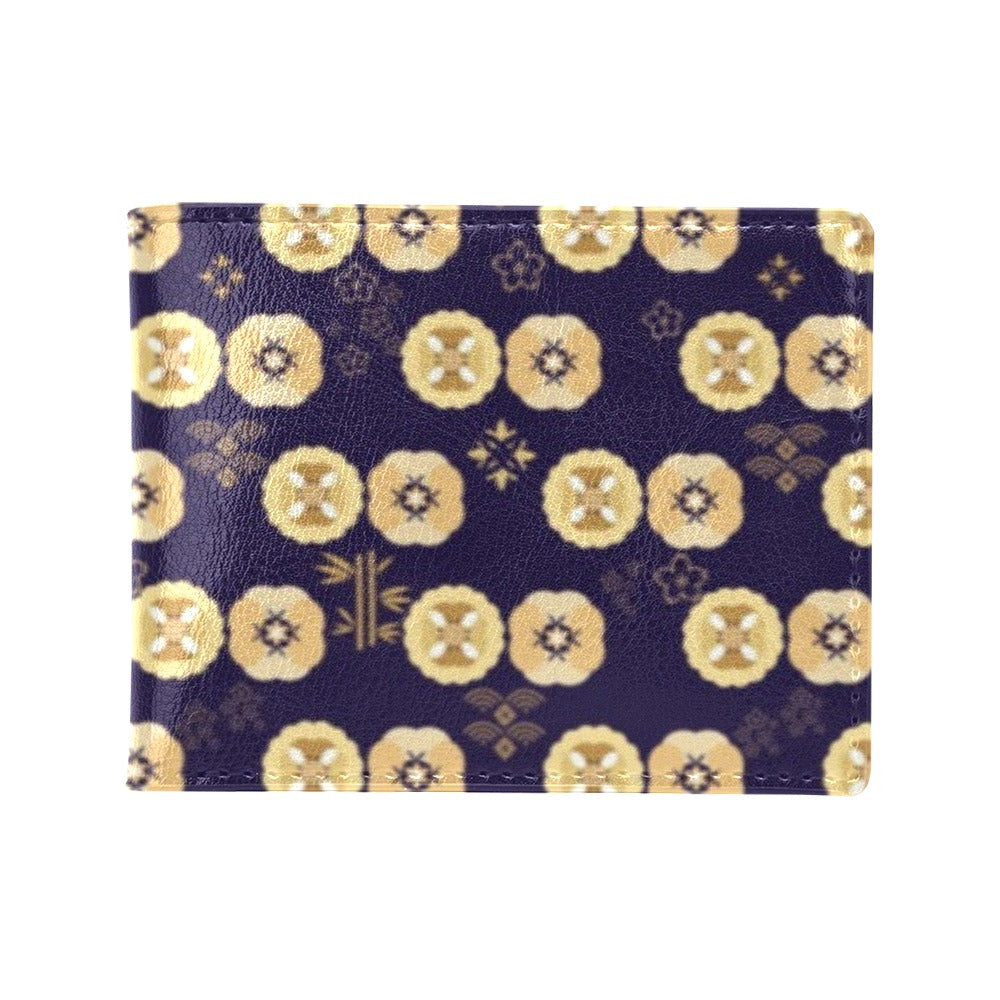 Sakura Print Design LKS303 Men's ID Card Wallet
