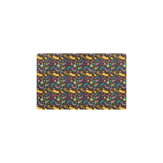 Aloha Hawaii Summer Design Themed Print Kitchen Mat