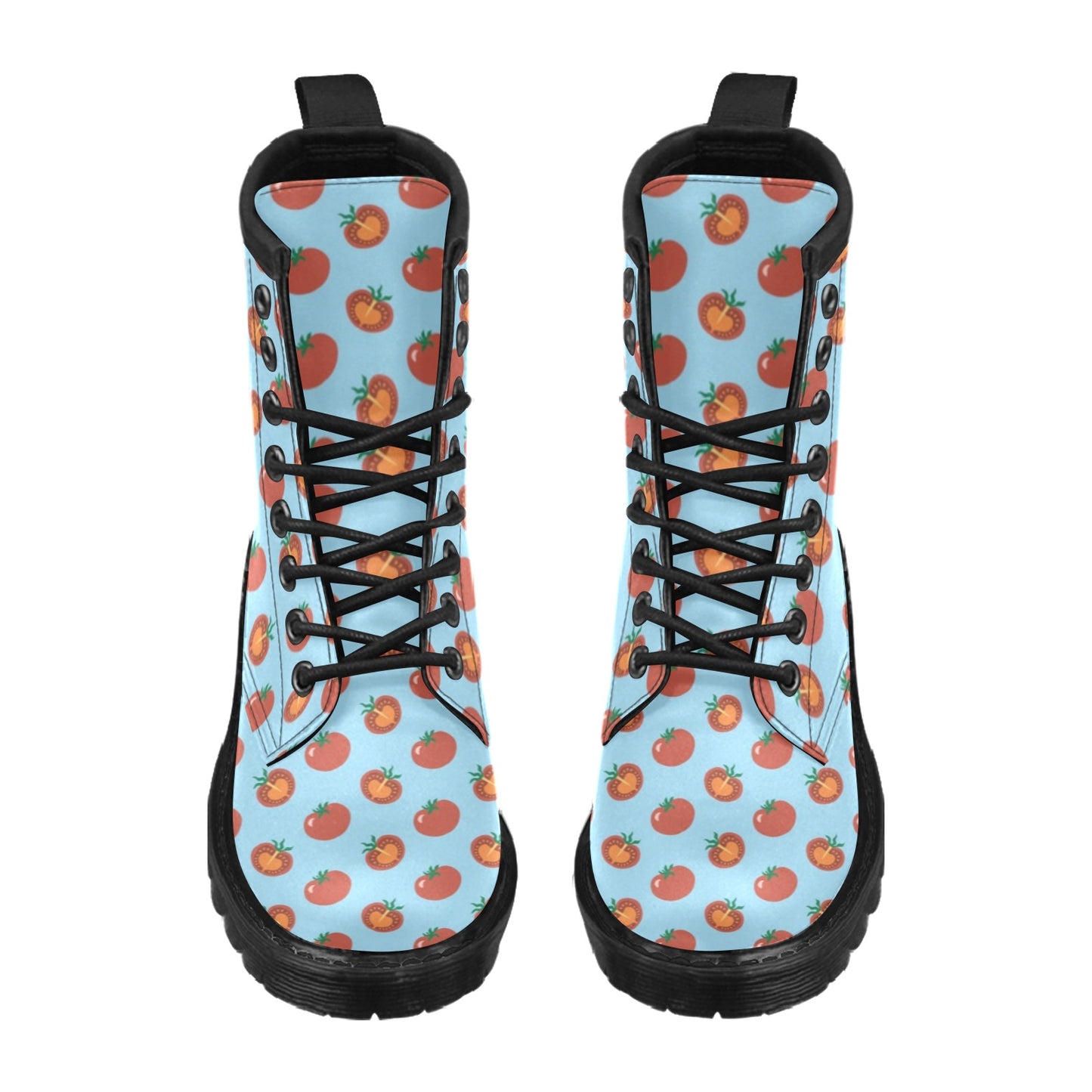 Tomato Print Design LKS304 Women's Boots