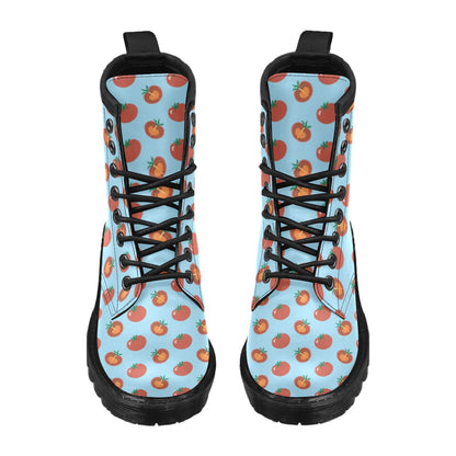 Tomato Print Design LKS304 Women's Boots