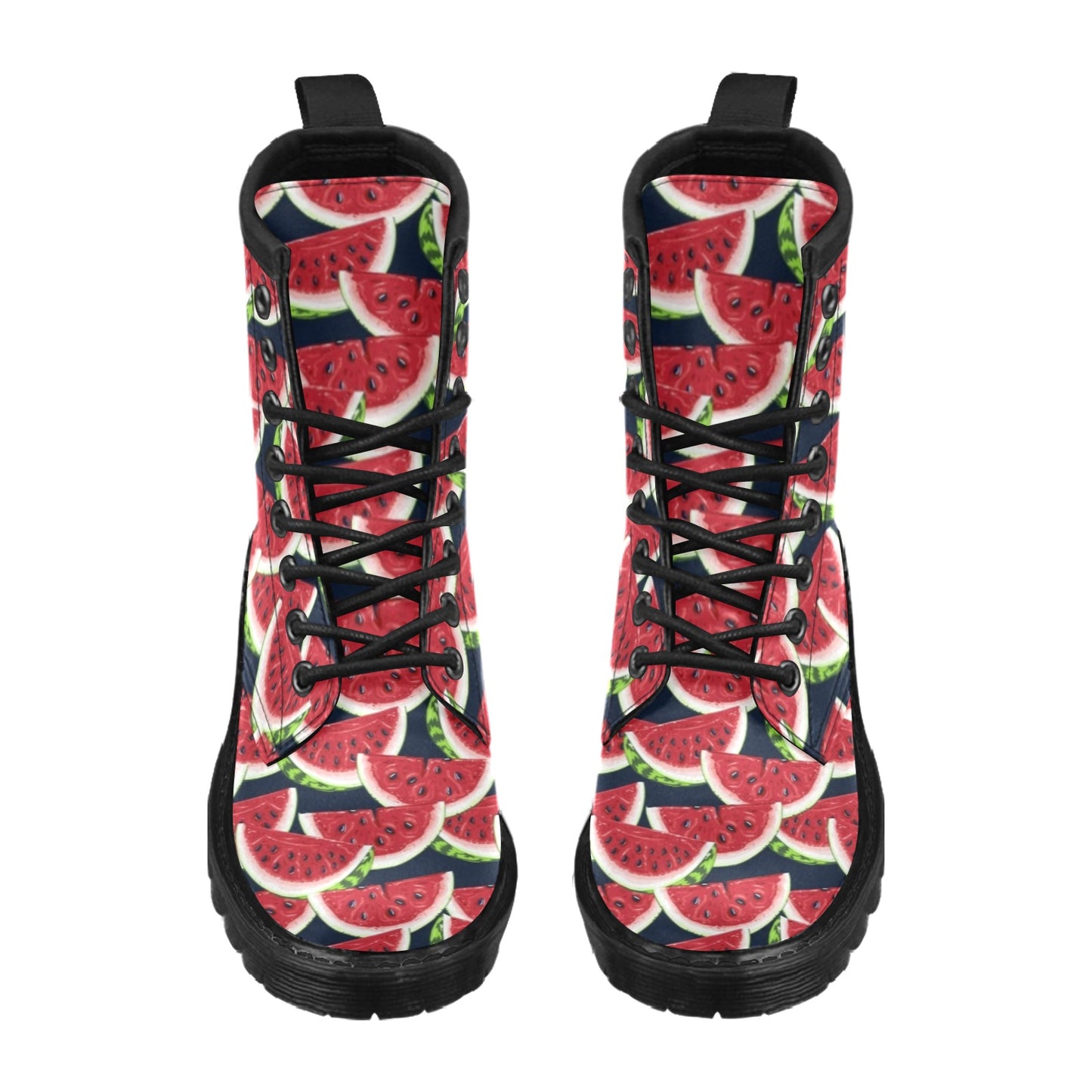 Watermelon Pattern Print Design WM011 Women's Boots