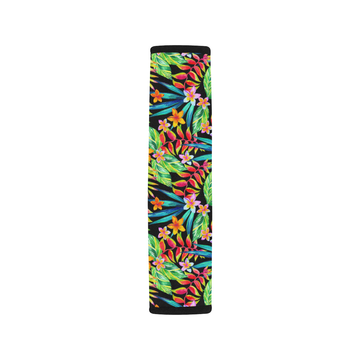Heliconia Pattern Print Design HL09 Car Seat Belt Cover