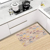 Dachshund Pattern Print Design 03 Kitchen Mat