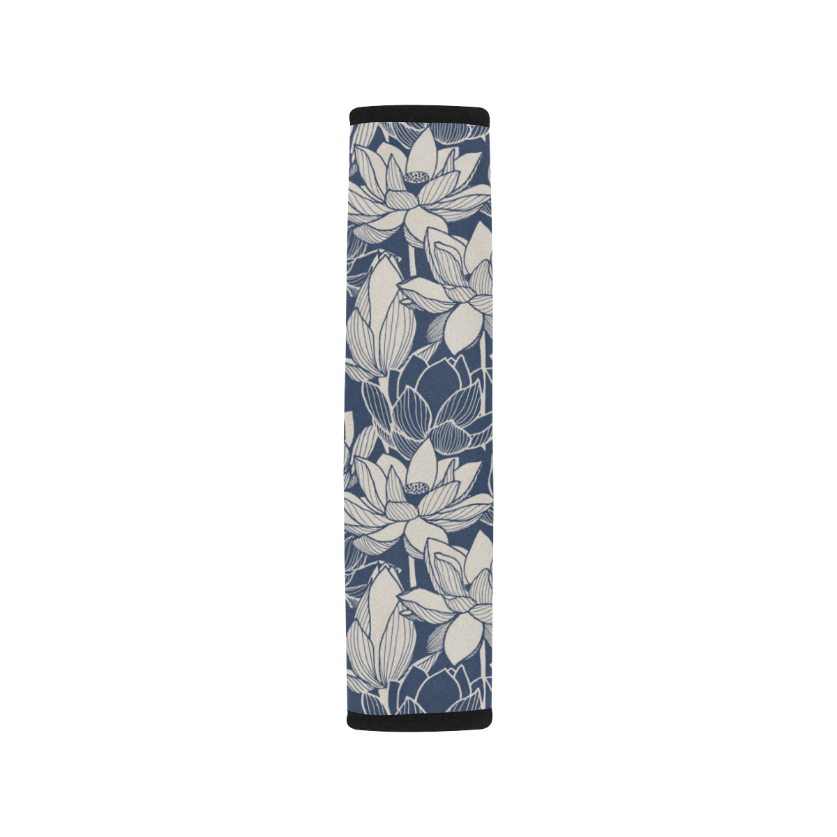 Water Lily Pattern Print Design WL04 Car Seat Belt Cover