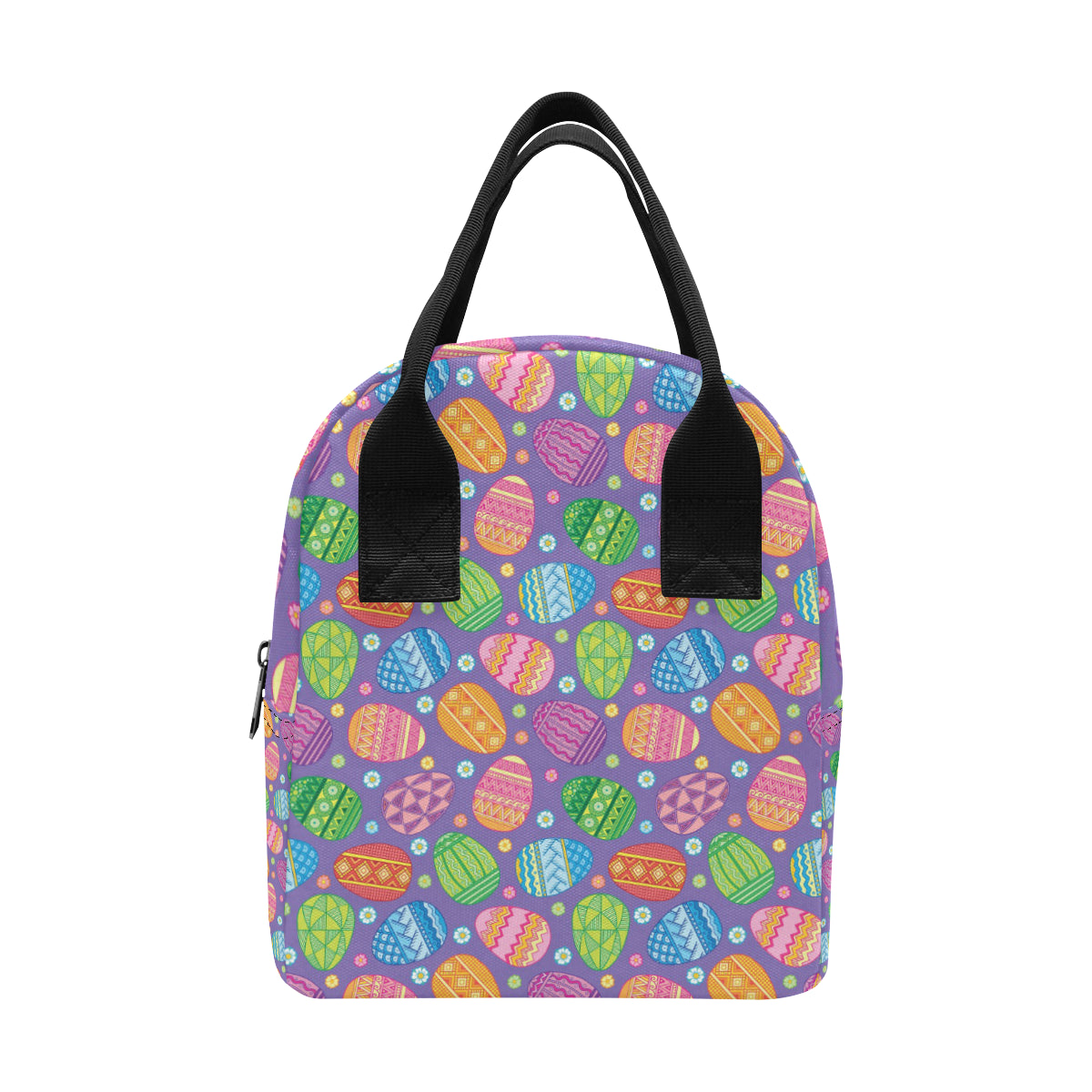 Easter Eggs Pattern Print Design RB010 Insulated Lunch Bag