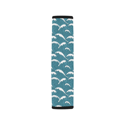 Surf Wave Tribal Design Car Seat Belt Cover