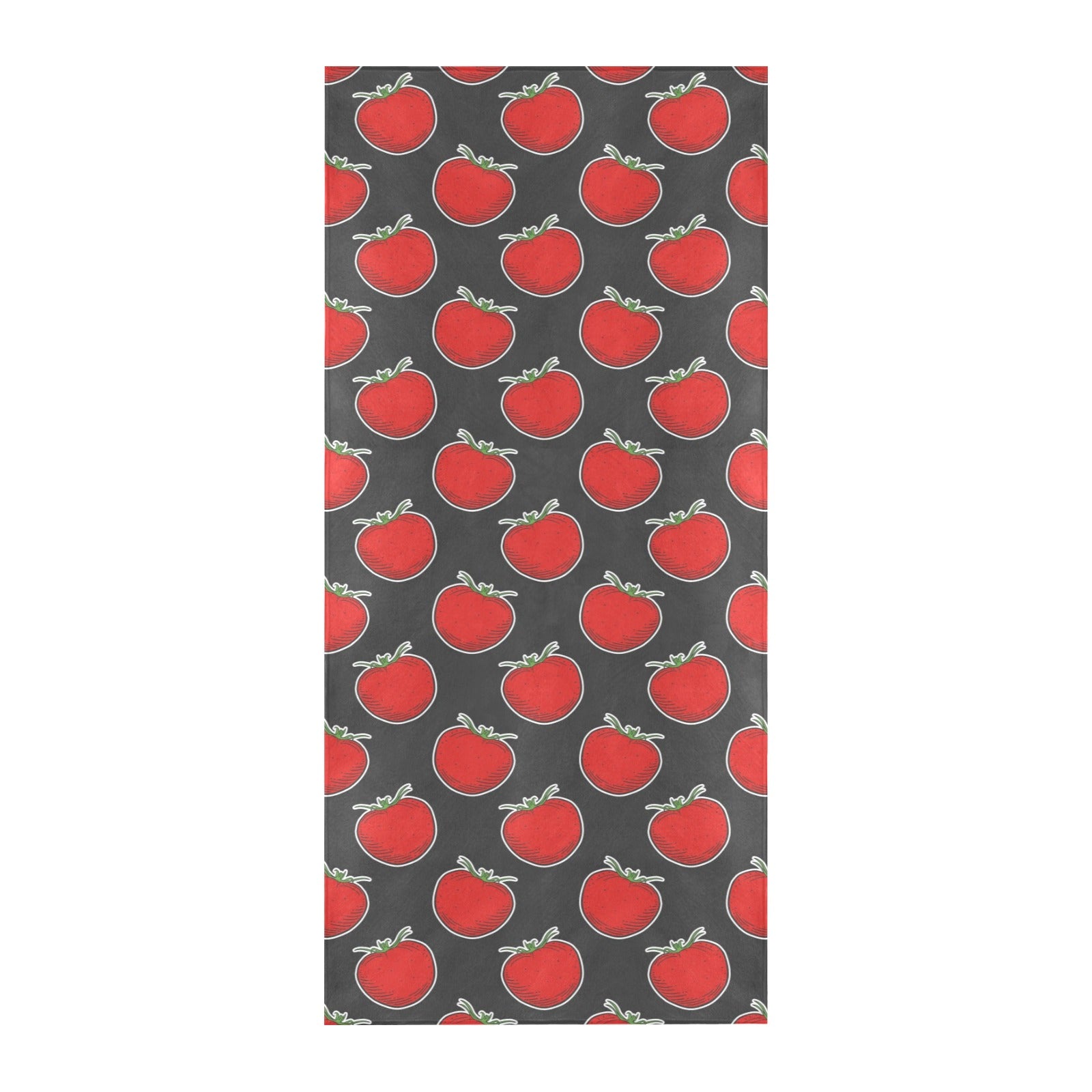 Tomato Print Design LKS306 Beach Towel 32" x 71"