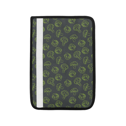 Broccoli Pattern Print Design 01 Car Seat Belt Cover