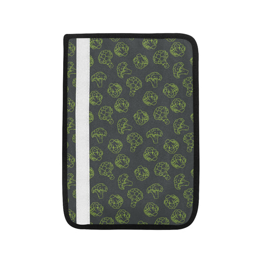 Broccoli Pattern Print Design 01 Car Seat Belt Cover