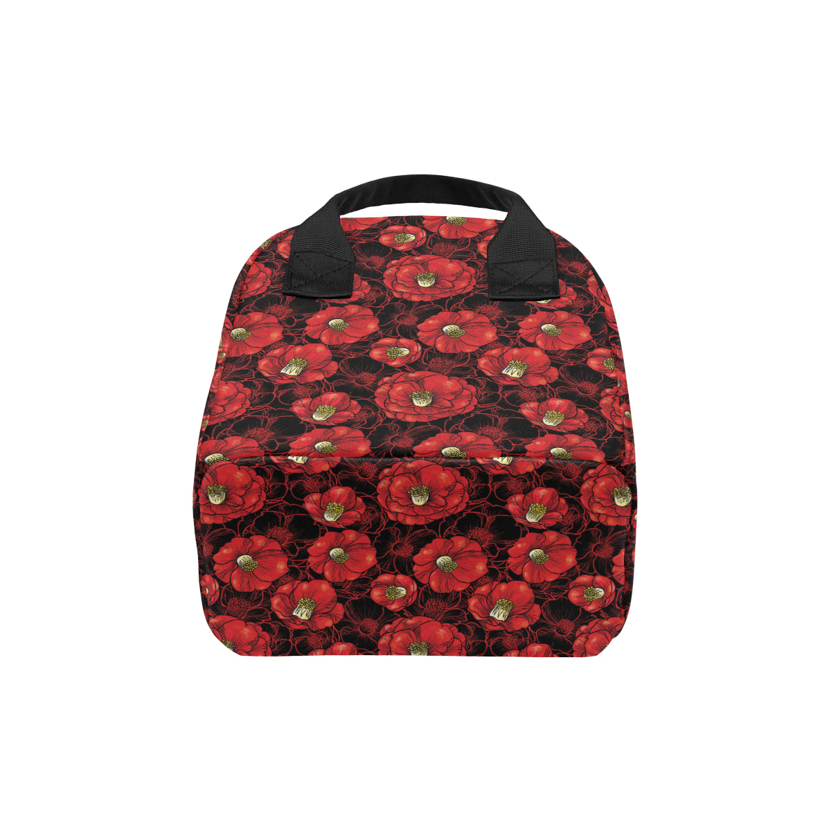 Camellia Pattern Print Design CM06 Insulated Lunch Bag