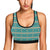 Southwest Native Design Themed Print Sports Bra