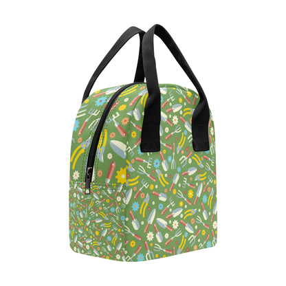 Gardening Pattern Print Design G06 Insulated Lunch Bag