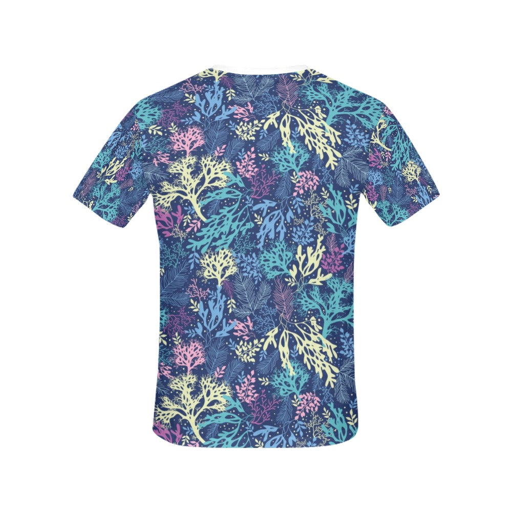 Seaweed Print Design LKS301 Women's  T-shirt