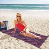 Zebra Pink Print Design LKS304 Beach Towel 32" x 71"