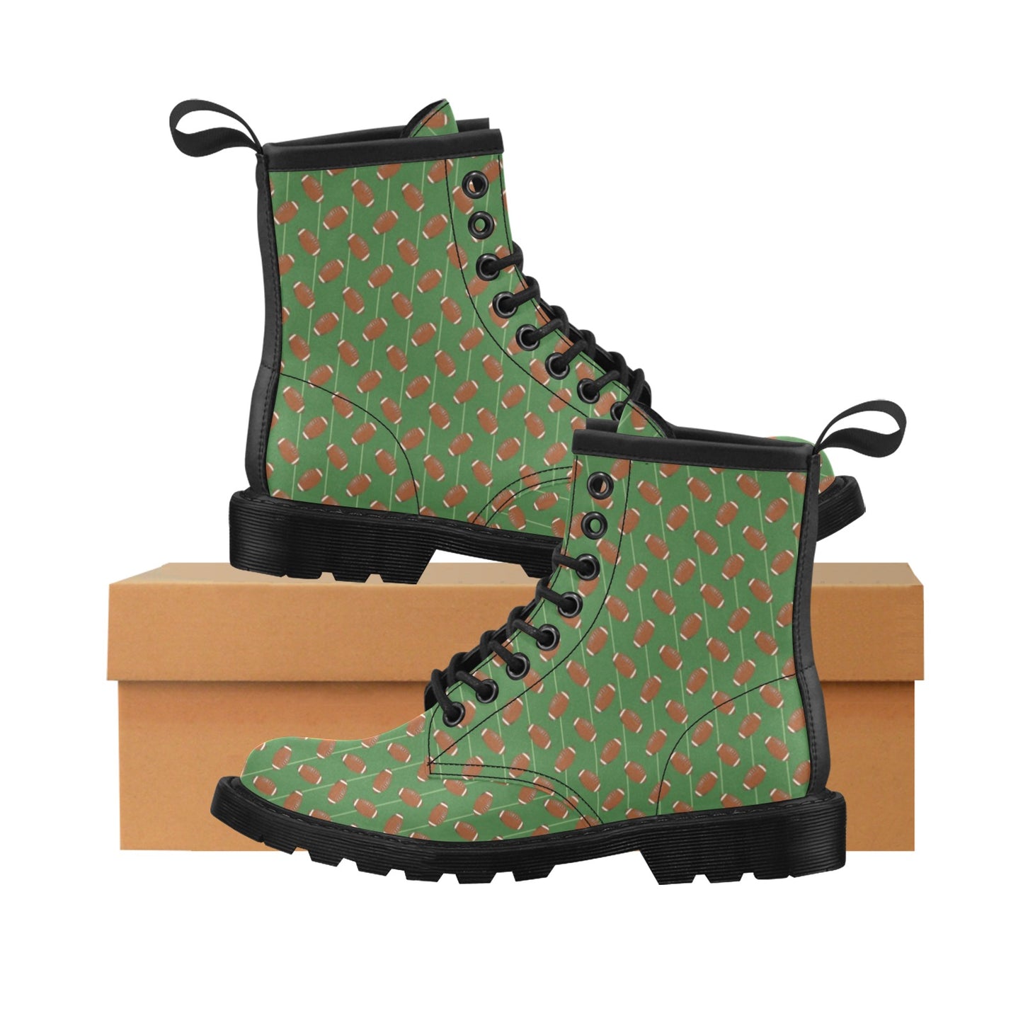 American Football on Field Themed Women's Boots