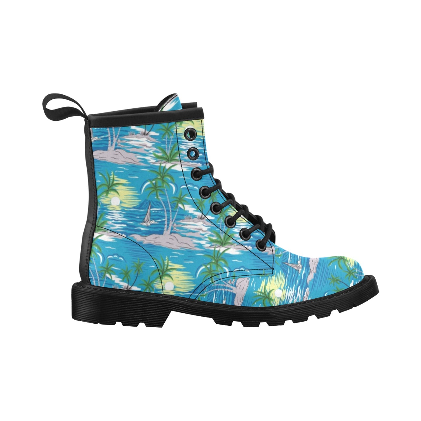 Palm Tree Beach Women's Boots