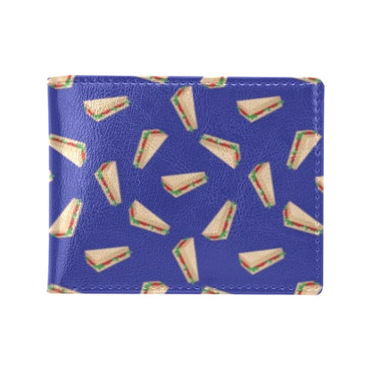 Sandwich Print Design LKS303 Men's ID Card Wallet