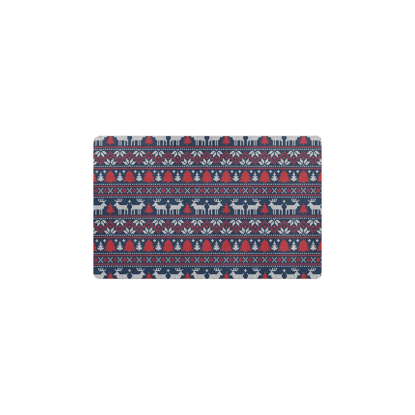 Reindeer Print Design LKS405 Kitchen Mat