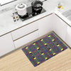 Yin Yang Neon Color Design Print Kitchen Mat