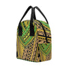 Polynesian Tribal Color Insulated Lunch Bag