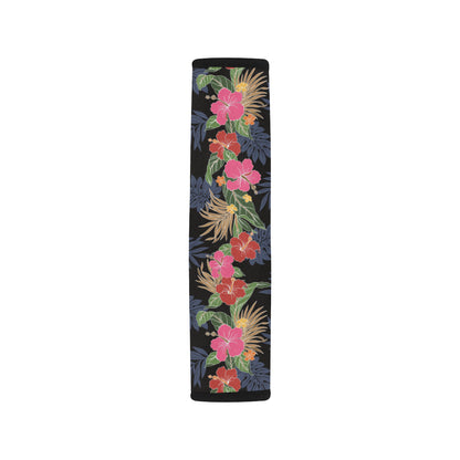 Hawaiian Themed Pattern Print Design H011 Car Seat Belt Cover