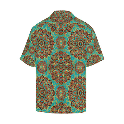 Medallion Pattern Print Design 02 Men's Hawaiian Shirt