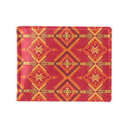 Southwest Pattern Print Design LKS305 Men's ID Card Wallet