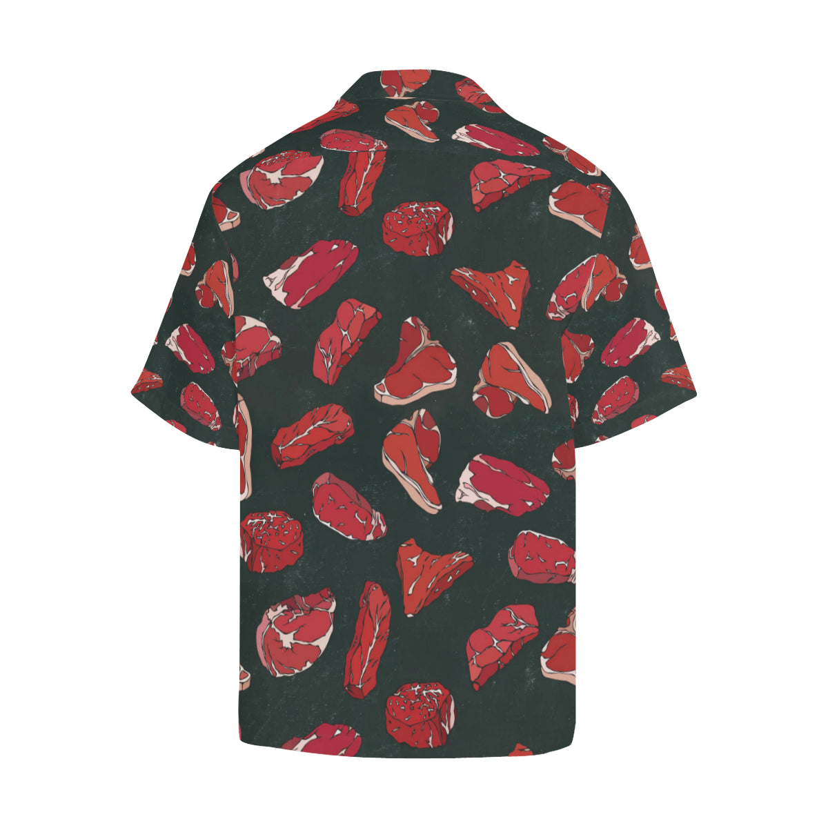 Meat Pattern Print Design 01 Men's Hawaiian Shirt
