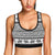 Sea Turtle Tribal Aztec Sports Bra