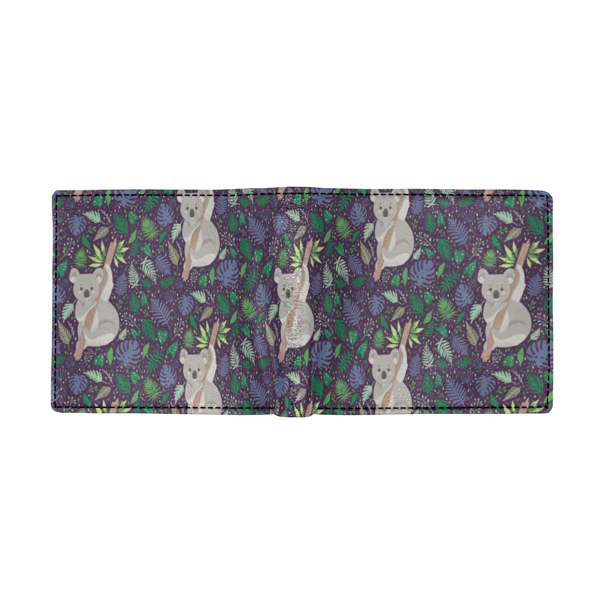 Koala Pattern Print Design 06 Men's ID Card Wallet
