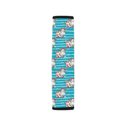 Cow Cute Print Pattern Car Seat Belt Cover
