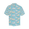 Alpaca Pattern Print Design 06 Men's Hawaiian Shirt