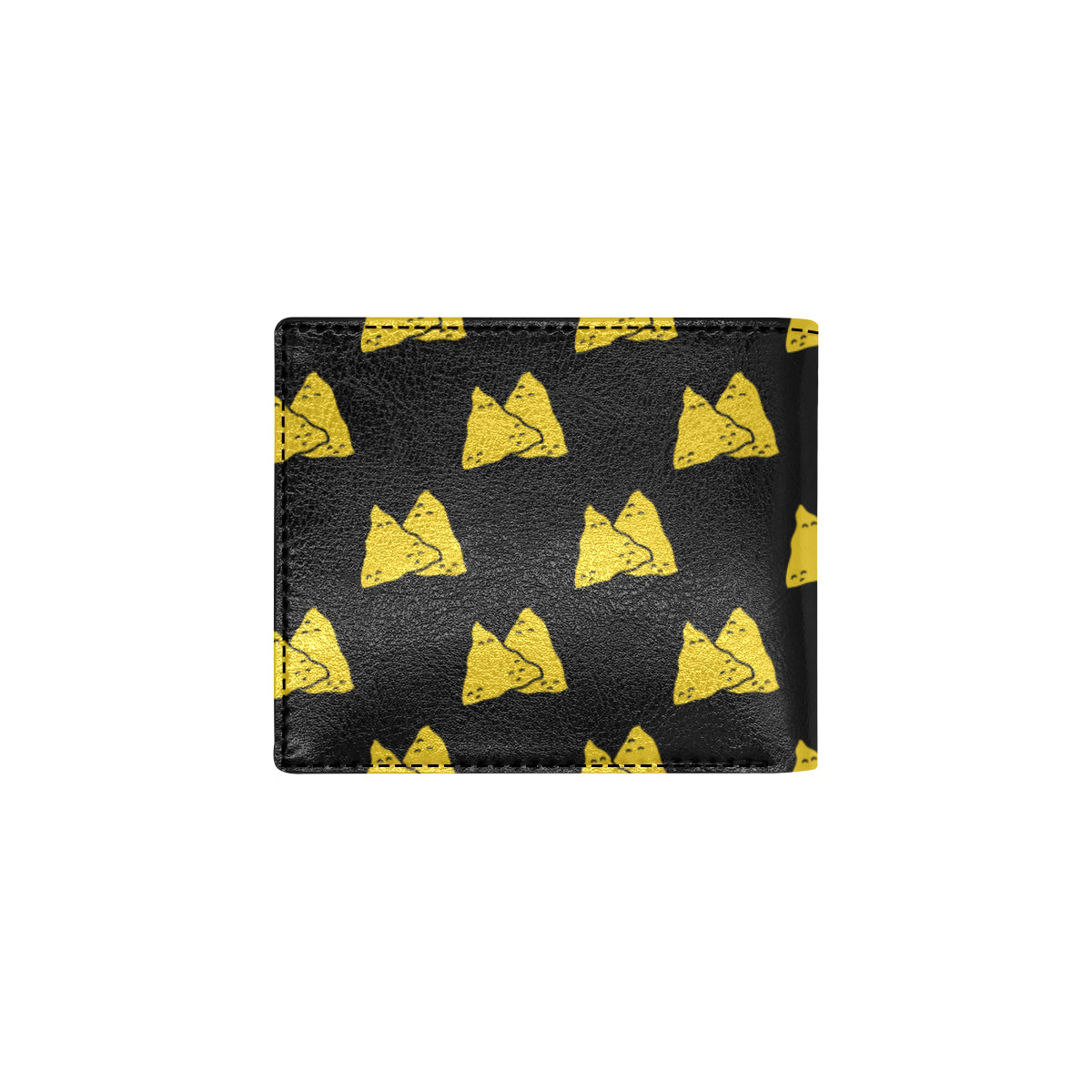Nachos Pattern Print Design A02 Men's ID Card Wallet