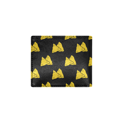 Nachos Pattern Print Design A02 Men's ID Card Wallet