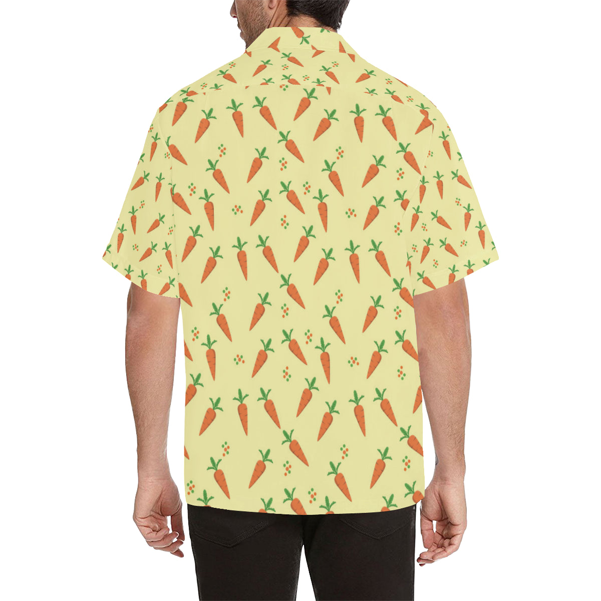 Carrot Pattern Print Design 04 Men's Hawaiian Shirt
