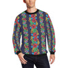 Hawaiian Themed Pattern Print Design H03 Men Long Sleeve Sweatshirt