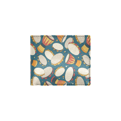 Tambourine Pattern Print Design 01 Men's ID Card Wallet