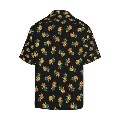 Hula Bear Pattern Print Design 06 Men's Hawaiian Shirt
