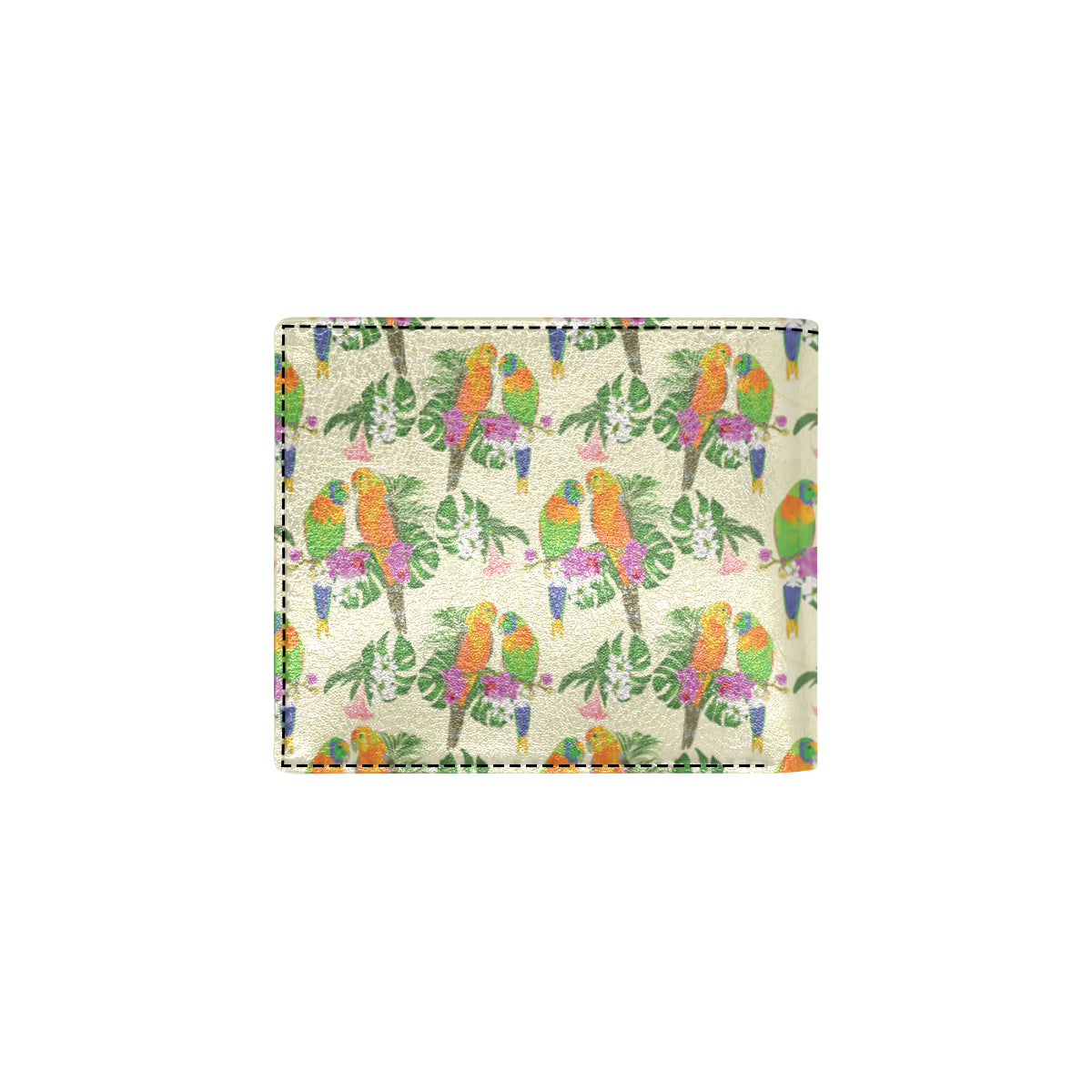 Conures Pattern Print Design 02 Men's ID Card Wallet