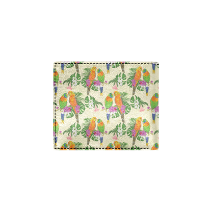 Conures Pattern Print Design 02 Men's ID Card Wallet