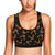 Eagles Print Pattern Sports Bra