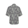 Camouflage Fern Pattern Print Design 05 Women's Hawaiian Shirt