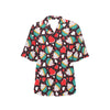 Cupcakes Heart Print Pattern Women's Hawaiian Shirt