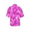 Tie Dye Pink Design Print Women's Hawaiian Shirt