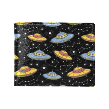 UFO Print Design LKS307 Men's ID Card Wallet