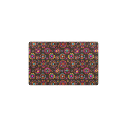 Bohemian Pattern Print Design 01 Kitchen Mat