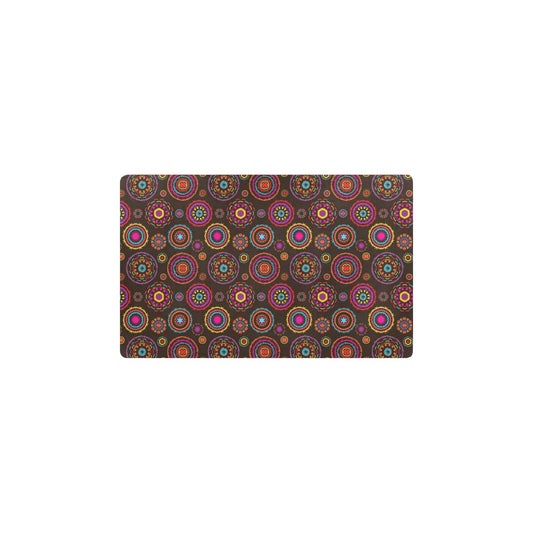 Bohemian Pattern Print Design 01 Kitchen Mat