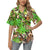 Camouflage Realistic Tree Fresh Print Women's Hawaiian Shirt